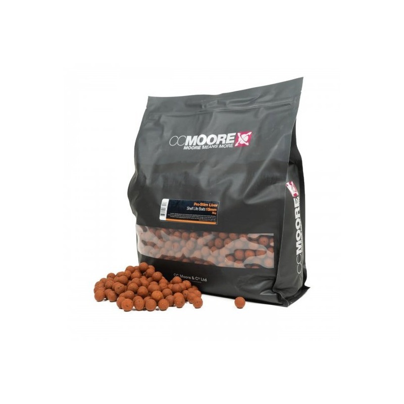 CC MOORE Pro-Stim Liver Boilies 10mm 1kg