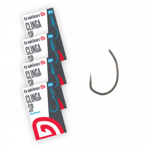 TRAKKER Clinga SP Hooks Barbless 1