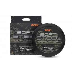 FOX Soft Steel Fleck Camo Mono 14lb 1