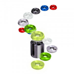 SOLAR Lock & Load Indicator End Caps Nite Glo Set Of 2 1