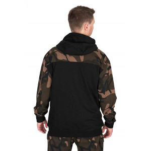 FOX Lightweight Split Zip Hoody Black/Camo 1