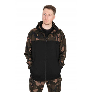 FOX Lightweight Split Zip Hoody Black/Camo 2