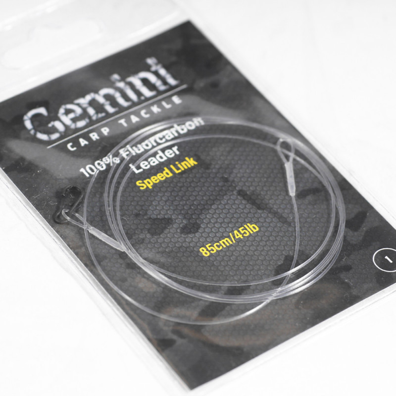 GEMINI 100% Fluorcarbon Leader speed link /85cm