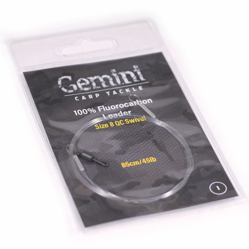 GEMINI Qc Swivel Fluorocarbon Leader