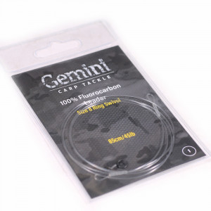 GEMINI Ring Swivel Fluorocarbon Leader 1