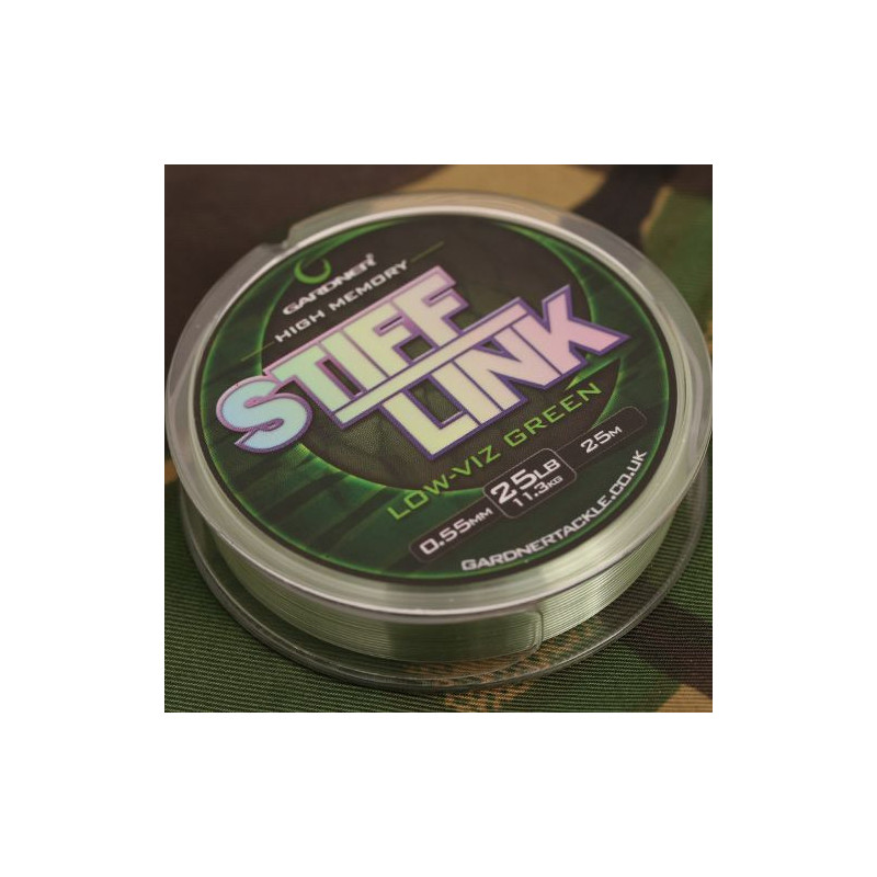 GARDNER Green Stiff Link 25lb 0.55mm