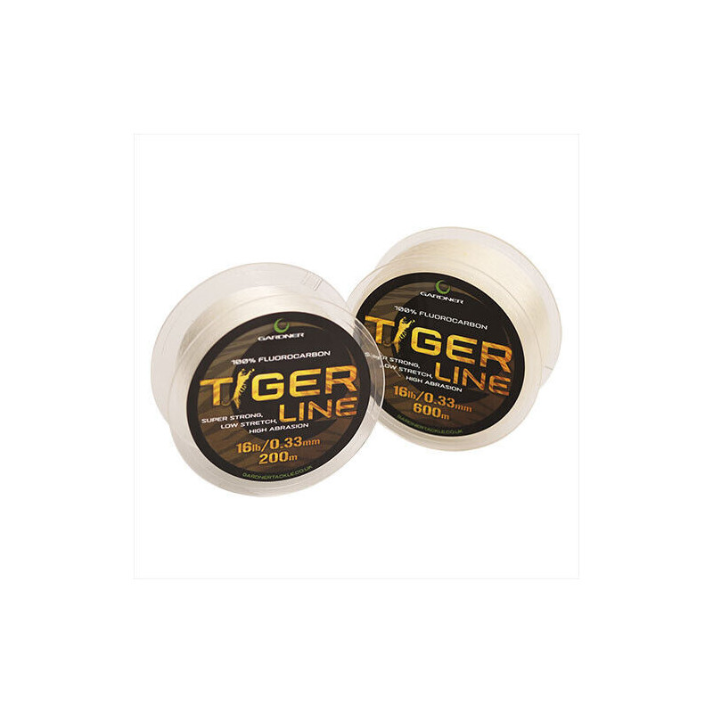 GARDNER Tiger Line 16lb 200m Fluorocarbon