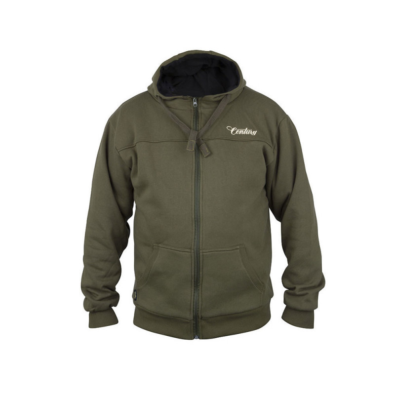 CENTURY Zip Hoody Green