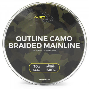 AVID CARP Outline Camo Braided Mainline 600m 30lb 1