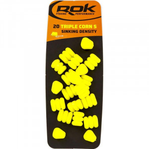 ROK Triple Corn S Sinking Density Jaune x20 1