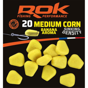 ROK Medium Corn Sinking Density jaune x20 1