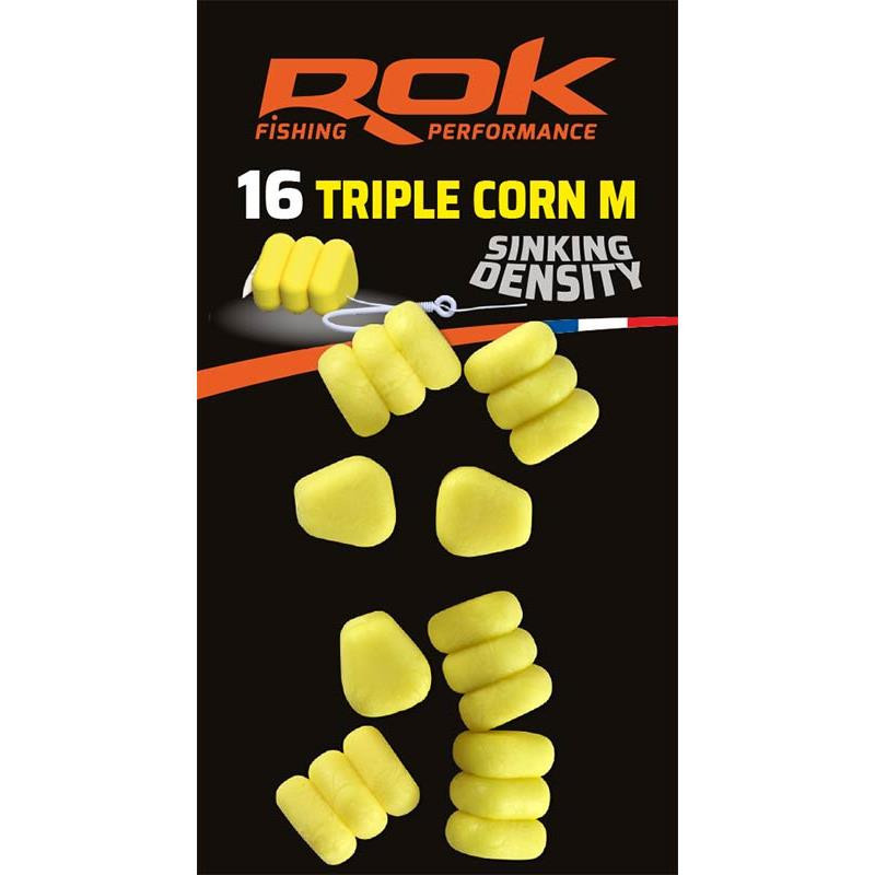 ROK Triple Corn M Sinking Density x16 Jaune