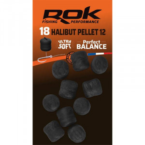 ROK Halibut Pellet Perfect Balance 12mm x18 Noir 1