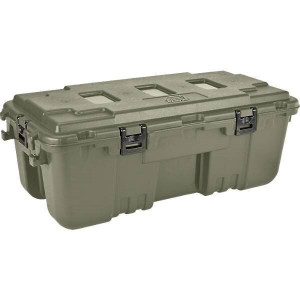 PLANO Sportmans Trunk Green Hinged 1