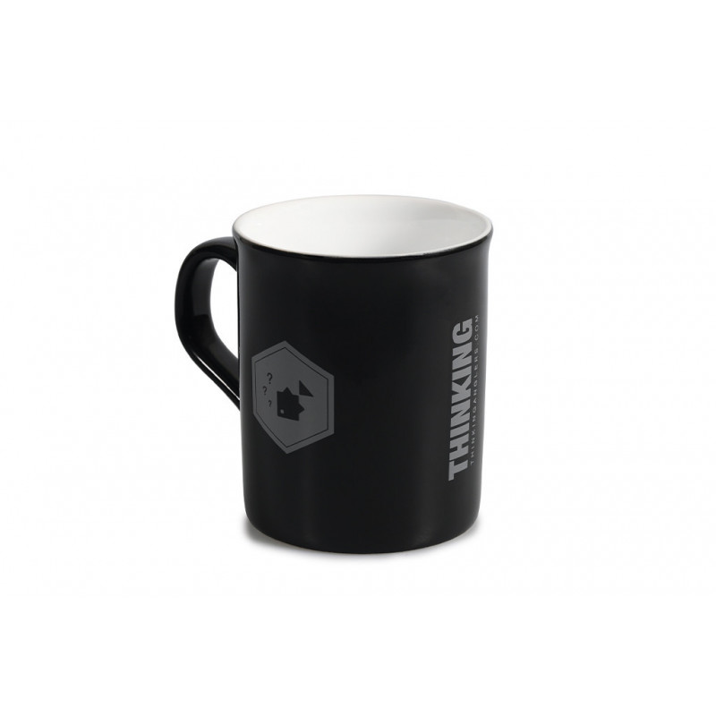 THINKING ANGLERS Gloss Black Mug