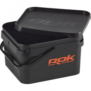 Rok Square Bucket 10L Black 1