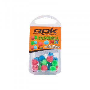 ROK Dumbell Mix Taille9 Rouge/Vert/Bleu 1