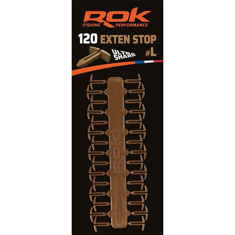 ROK Stop Appât Exten Stop Taille L Marron