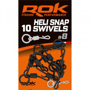 ROK Heli Snap Swivel Taille 8 1