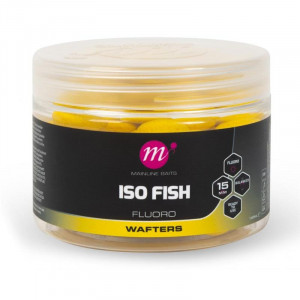 MAINLINE ISO Fish Fluoro Wafters 15mm Yellow 1