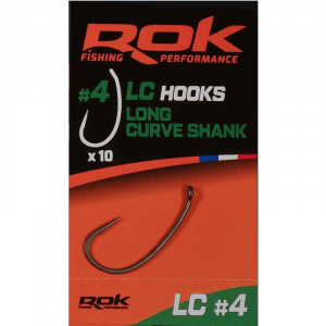 ROK LC Hooks Long Curve Shank 1