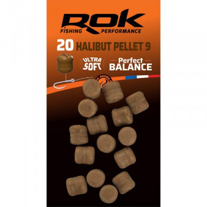 ROK Halibut Pellet Perfect Balance 9mm x20 Marron 1