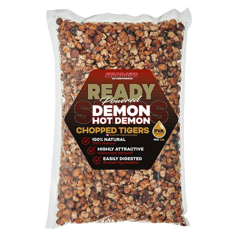 STARBAITS Ready Seeds Hot Demon Chopped Tigers 1kg