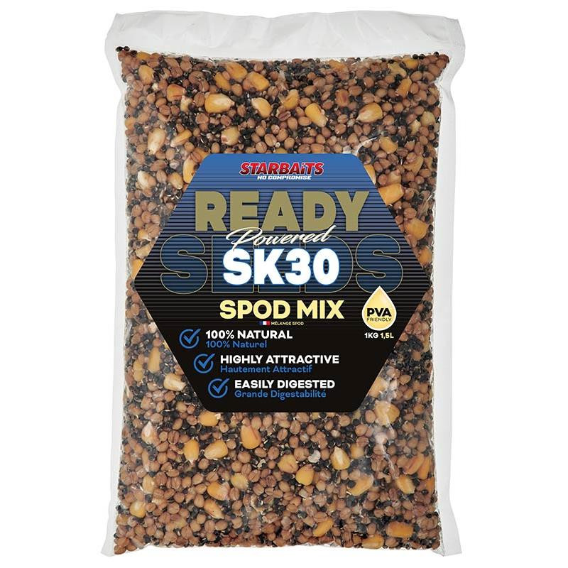 STARBAITS Ready Seeds SK30 Spod Mix 1kg