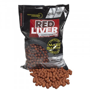 STARBAITS Red liver Mass Baiting 14mm 3kg 1