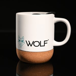 WOLF Mug White 2