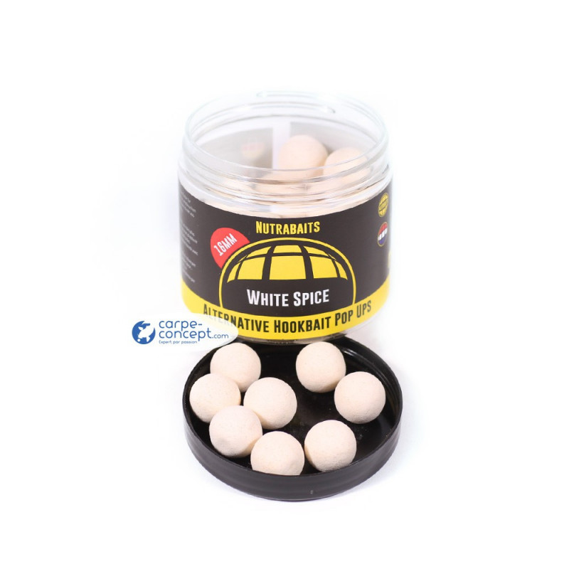 NUTRABAITS Pop-up White Spice 18mm