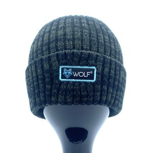 WOLF Beanie Moss Green 1