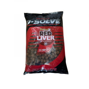 STARBAITS Bouillette Red Liver D-Solve 20mm 2.5kg 1